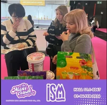 Spot the ISM Cologne officially featured Collagen Jelly and Freeze-Dried Ice Cream shaping global snack trends…more