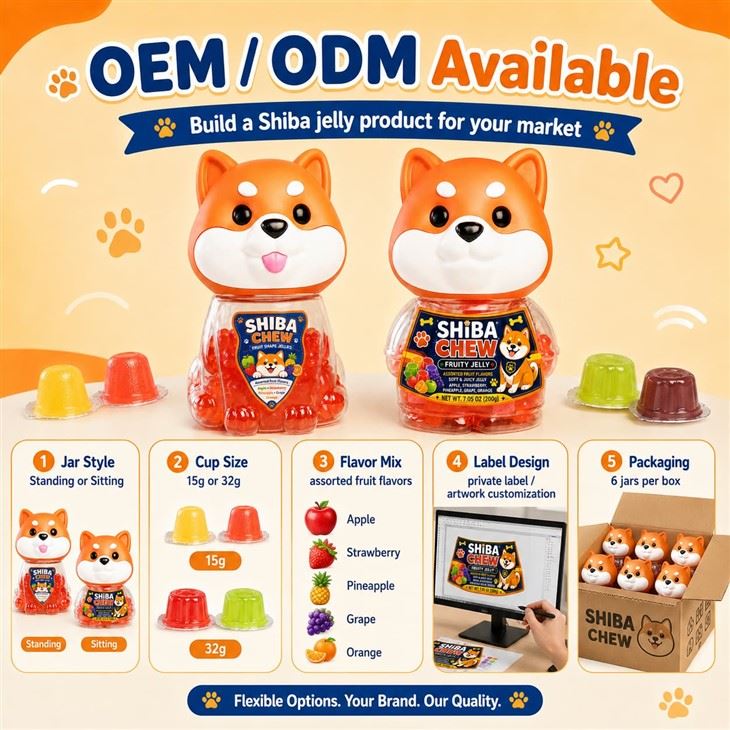 Shiba Chew Jelly factory