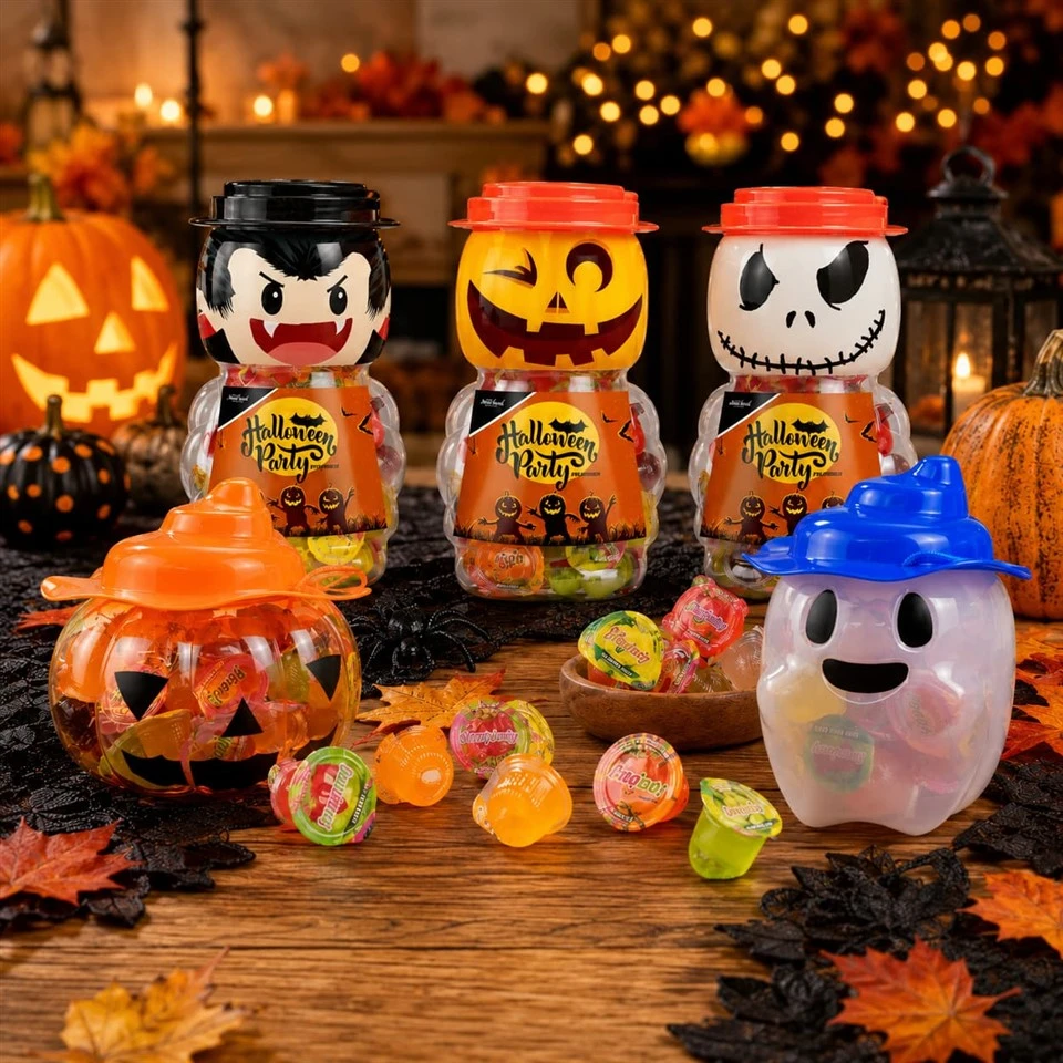 Halloween Character Mini Cup Jelly Collection